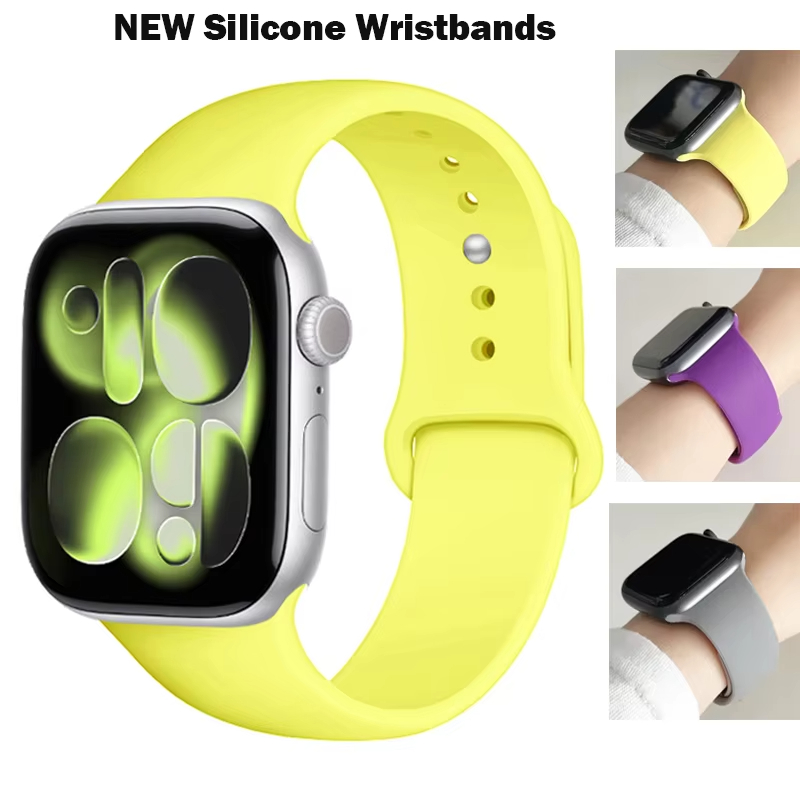 Women'S Accessories To Wear With Watch - Hipoalerjenik Yumuşak Silikon Saat Kayışı Apple