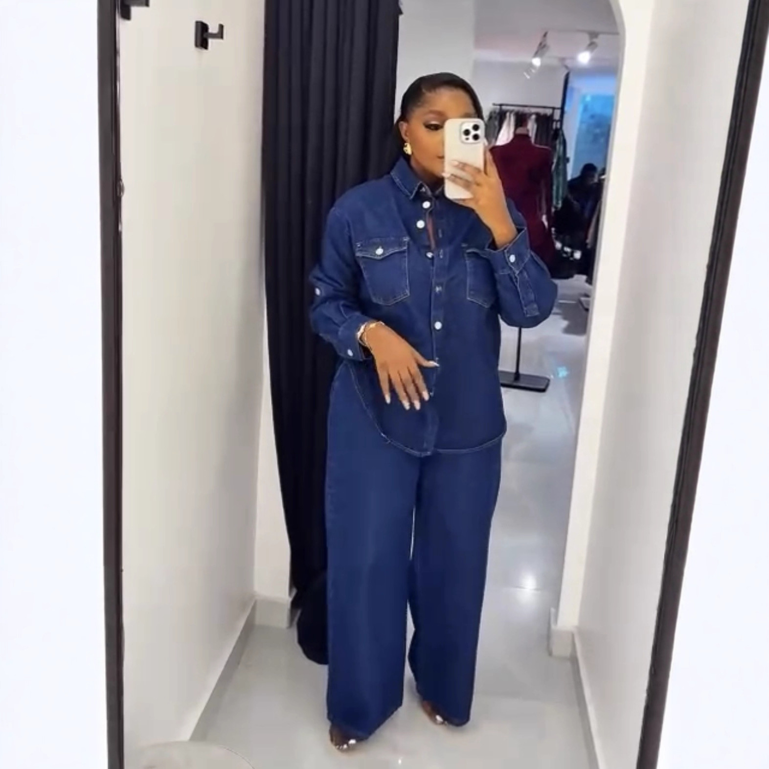 Women'S Jeans Accessories - Kot 2 Parça Takımlar Kadın Denim