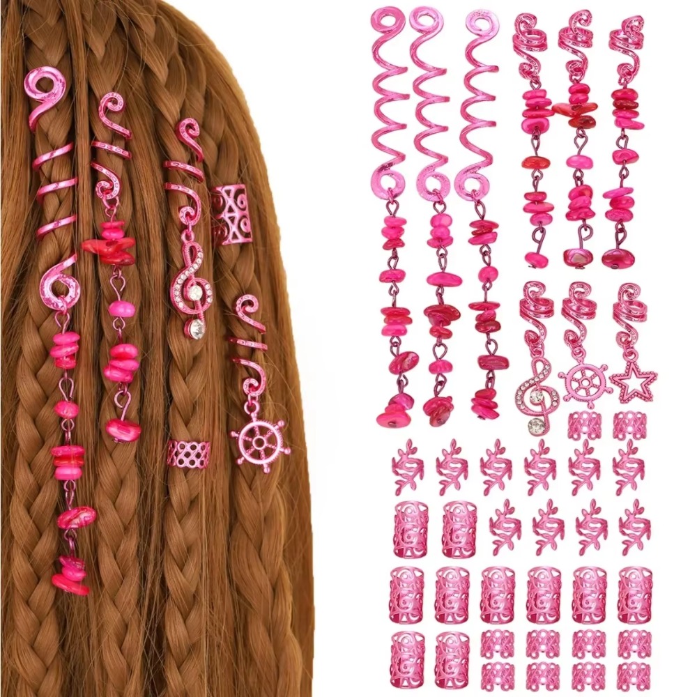 Women'S Viking Accessories - 10 adet Gül Viking Spiral 3D