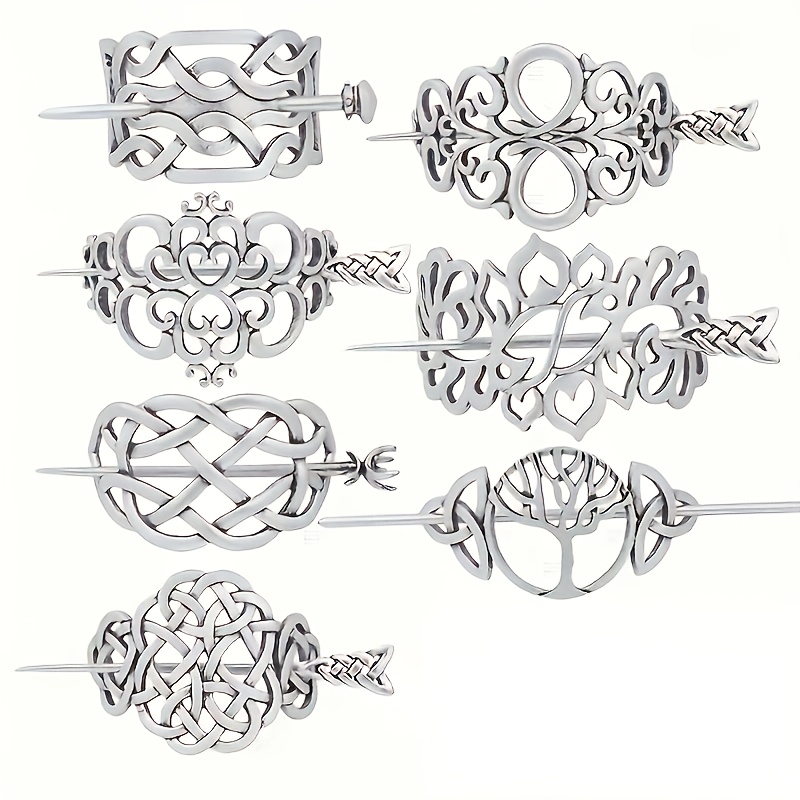 Women'S Viking Accessories - 7 adet Vintage Viking Hayat Ağacı