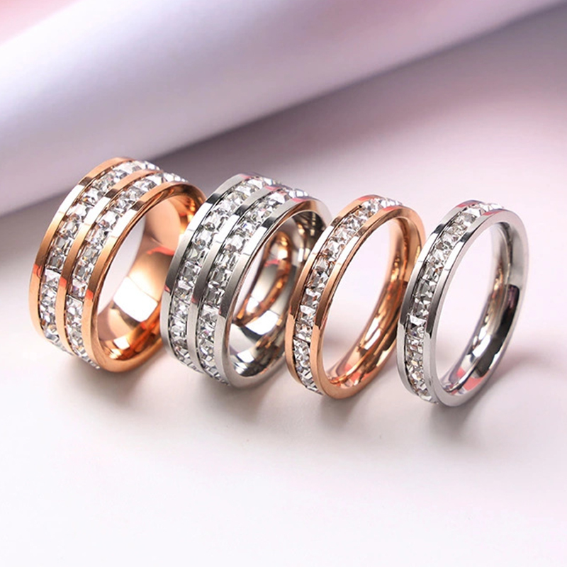 Wrap Ring Gold - Lüks Gül Altın Renk Tek, Çift