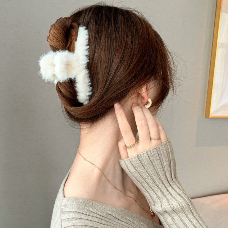 Kabarık Peluş Taklit Kürk Büyü - Women'S Winter Accessories Set incelemesi ve fiyatı