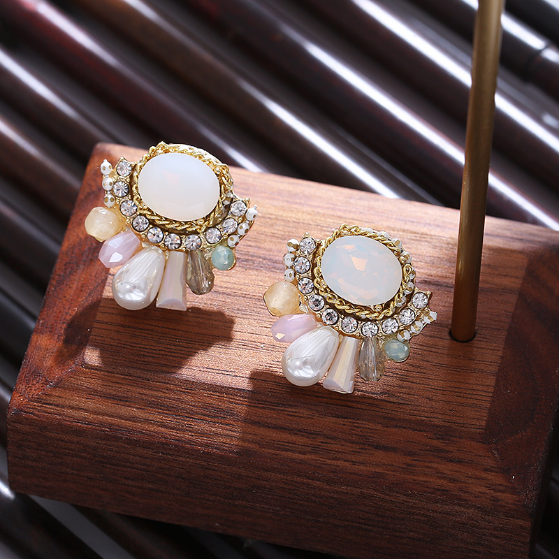 Zarif Kristal Saplama Küpeler  - Women'S Accessories Nz incelemesi ve fiyatı