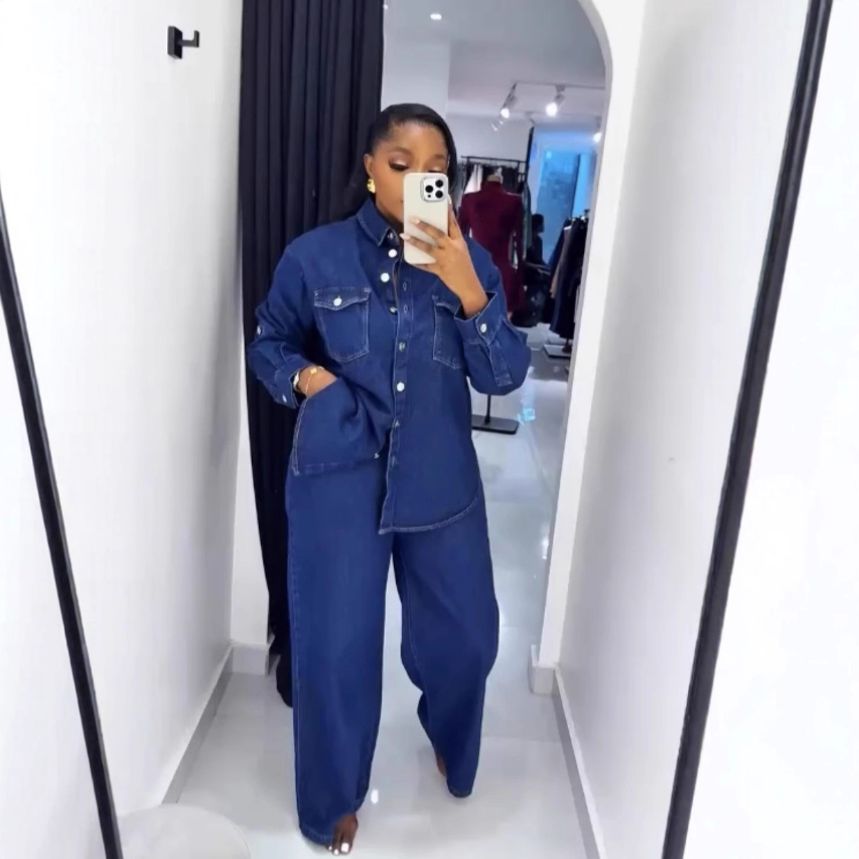 Kot 2 Parça Takımlar Kadın Den - Women'S Jeans Accessories incelemesi ve fiyatı