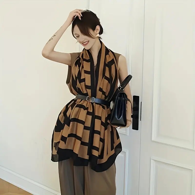 Moda Pamuk Keten Hafif Şal Kad - Women'S Winter Accessories Set incelemesi ve fiyatı