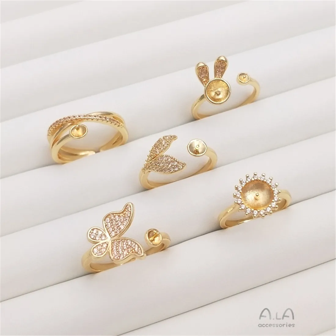 14K Altın Sarılmış Kristal İnc - Wrap Ring Gold incelemesi ve fiyatı