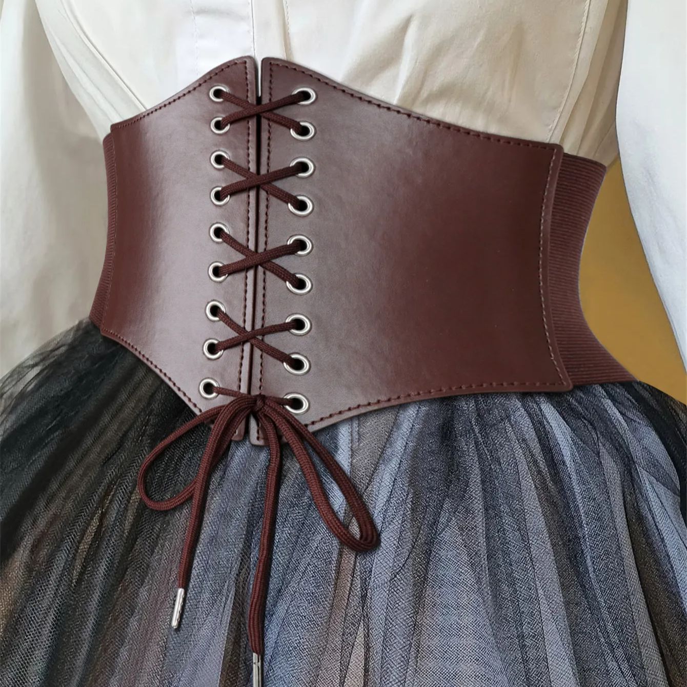Ortaçağ bel kemeri kahverengi  - Women'S Viking Accessories incelemesi ve fiyatı