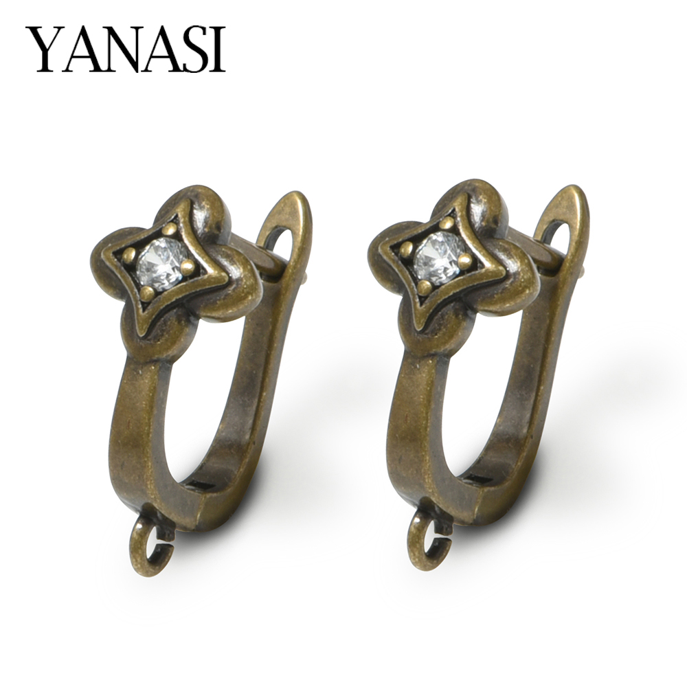 YENI 1 Çift Antik Bronz Pirinç - Women Accessories In Wholesale incelemesi ve fiyatı