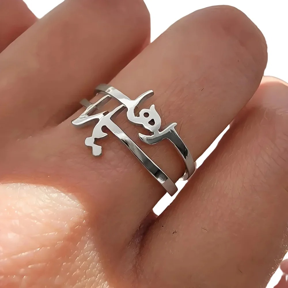 Kişiselleştirilmiş Arapça Harf - Wrap Ring Gold incelemesi ve fiyatı