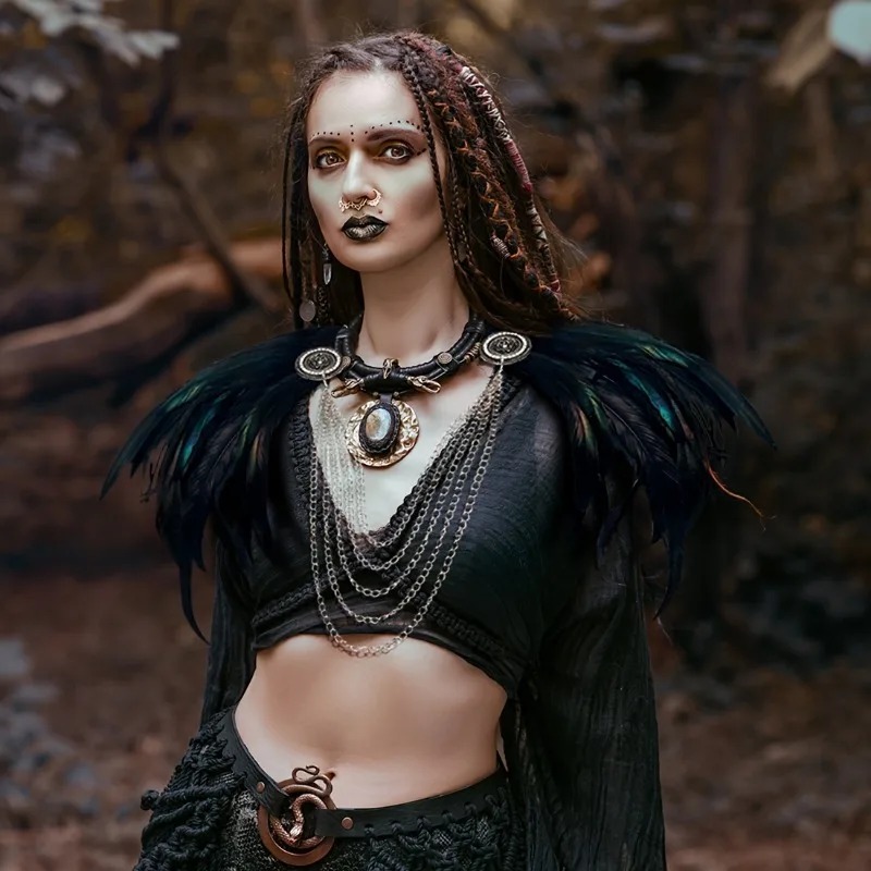 1 adet Viking Tarzı Tüy Peleri - Women'S Viking Accessories incelemesi ve fiyatı