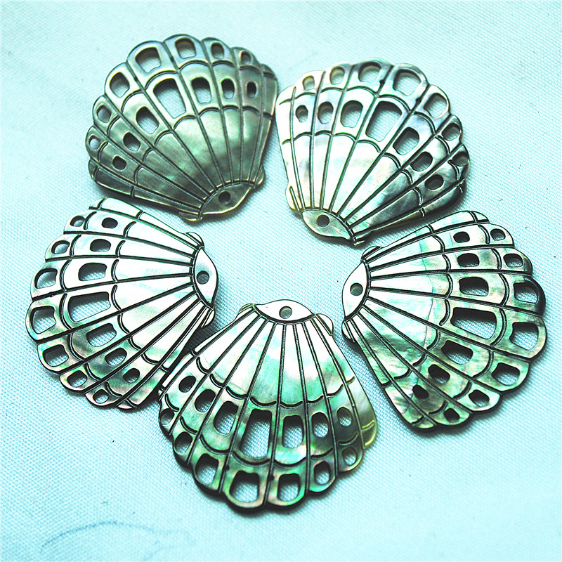 4 adet siyah kabuk kolye ucu o - Women'S Accessories Nz incelemesi ve fiyatı